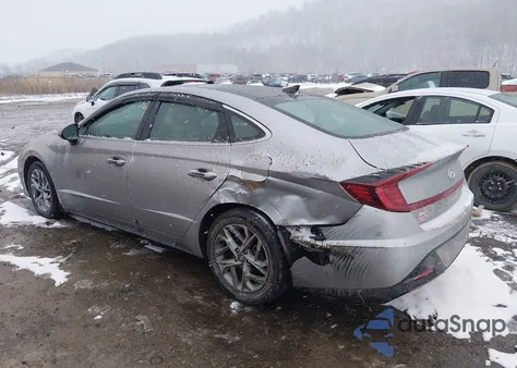 2021 Hyundai Sonata Sel z USA, uszkodzony, nr VIN 5NPEF4JA6MH096230